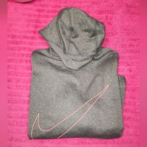 GIRLS SZ XL NIKE FLEECE LINED HOODIE.